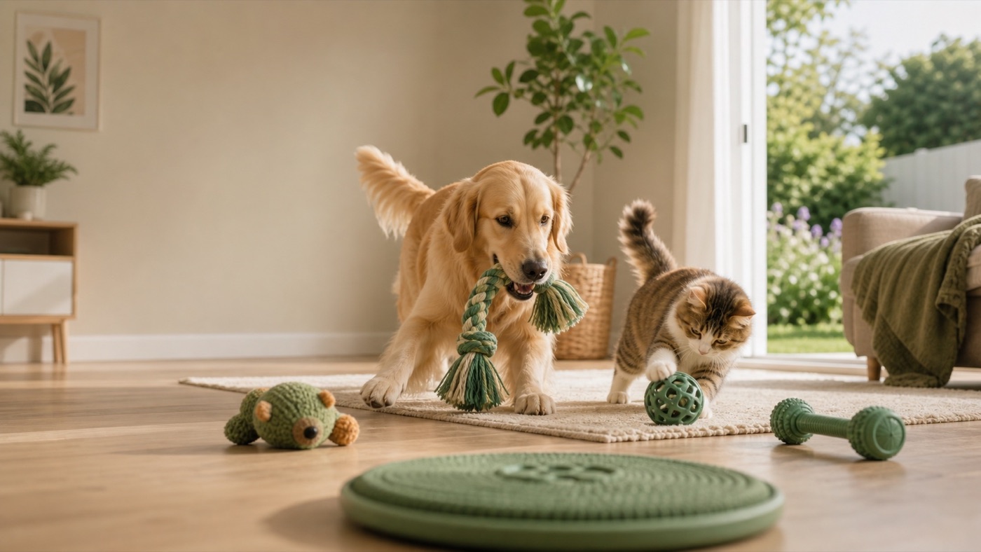 Pet toys and enrichment