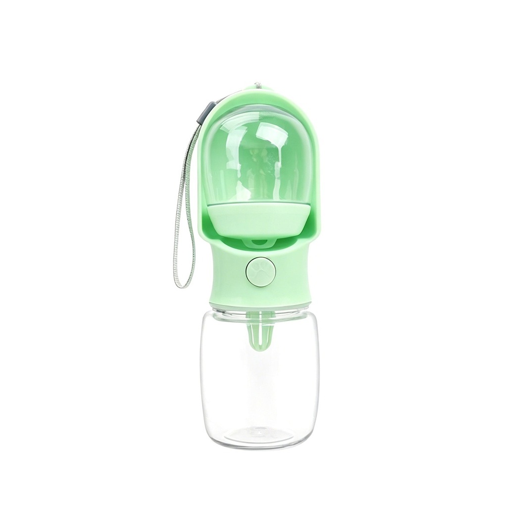 Pet Water Bottle With Food Container Small Large