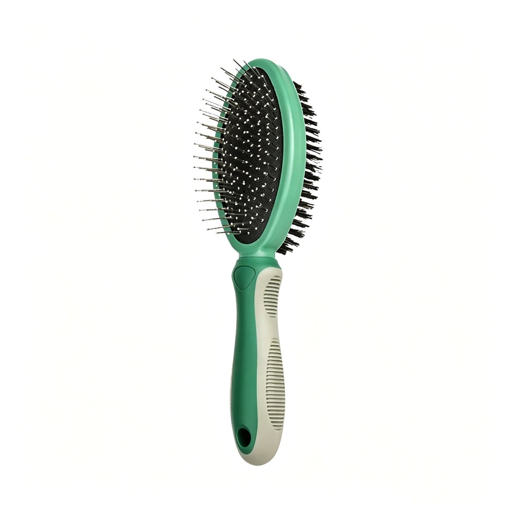 Olive Green Double Sided Grooming Comb